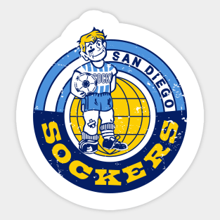 1978 San Diego Sockers Sticker